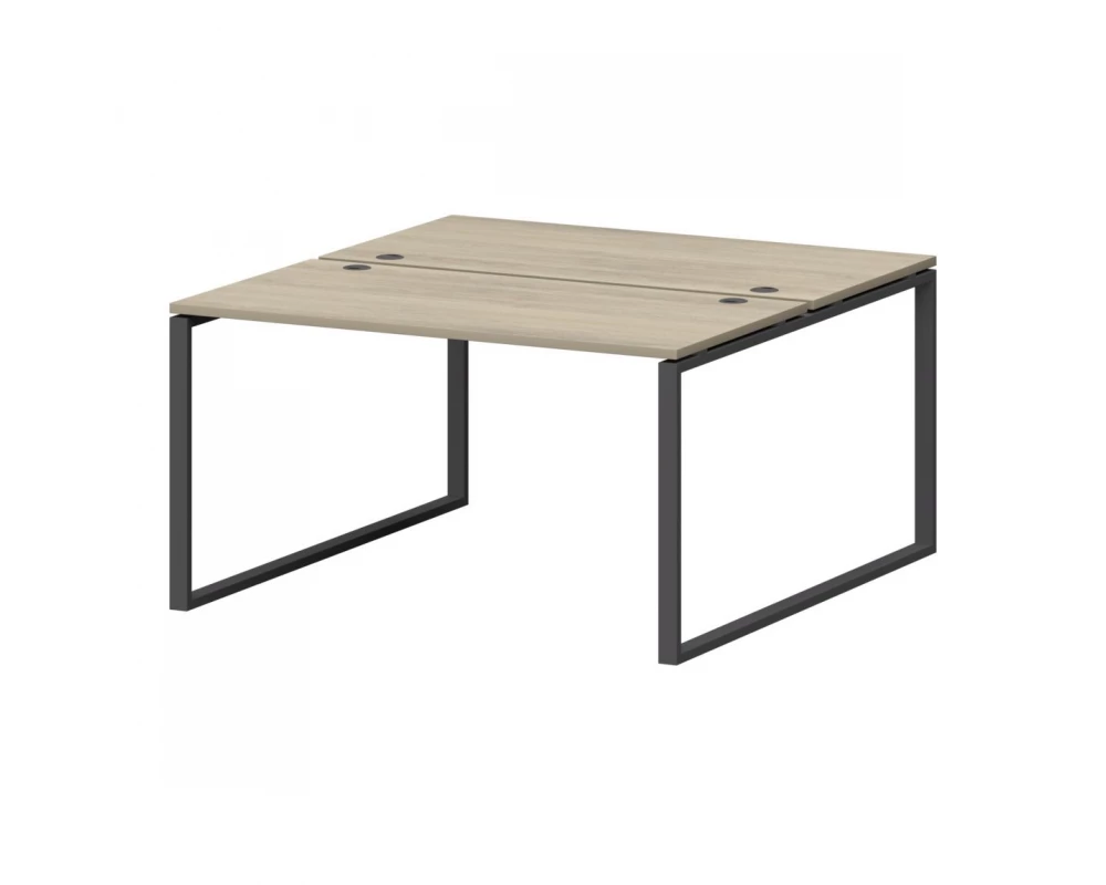 Бенч двойной на металлокаркасе СМС2-О-18К.149.Пр25 1800x1496x750 Смарт (pt)