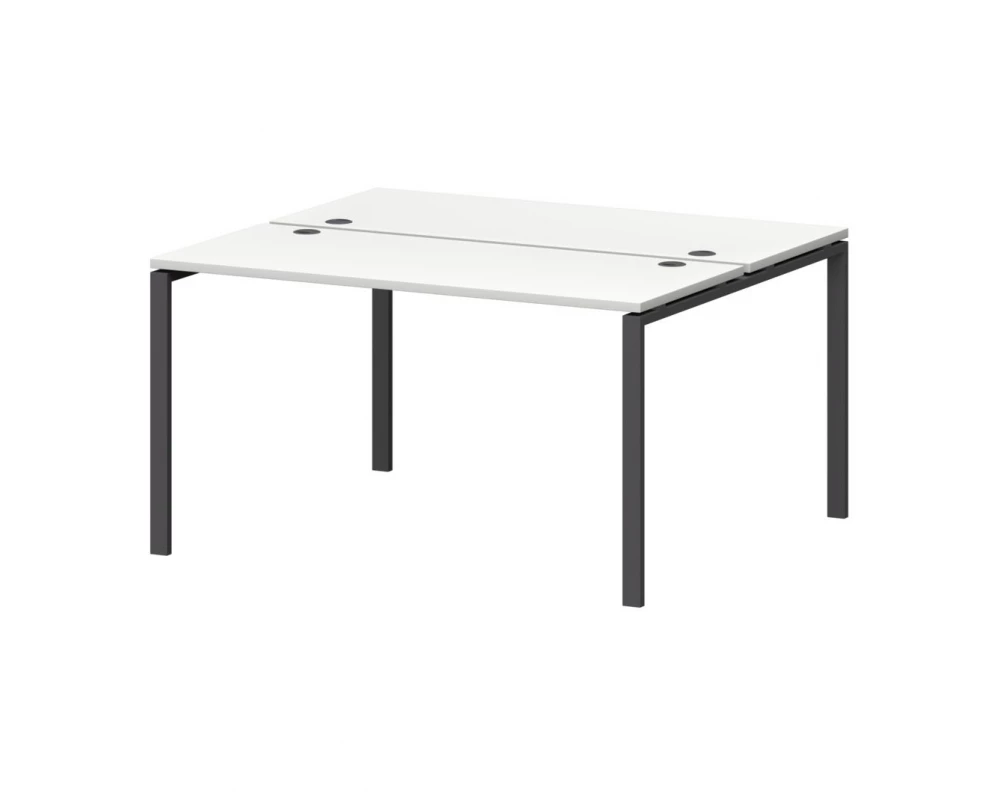 Бенч двойной на металлокаркасе СМС2-П-10К.120.Пр25 1000x1236x750 Смарт (pt)