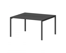 Бенч двойной на металлокаркасе СМС2-П-10К.120.Пр25 1000x1236x750 Смарт (pt) images