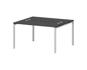 Бенч двойной на металлокаркасе СМС2-П-10К.120.Пр25 1000x1236x750 Смарт (pt) images