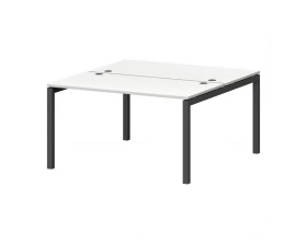 Бенч двойной на металлокаркасе СМС2-П-10К.149.Пр50 1000x1496x750 Смарт (pt) images