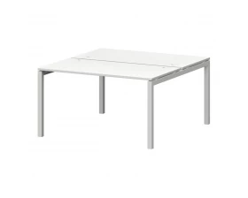 Бенч двойной на металлокаркасе СМС2-П-10К.149.Пр50 1000x1496x750 Смарт (pt) images