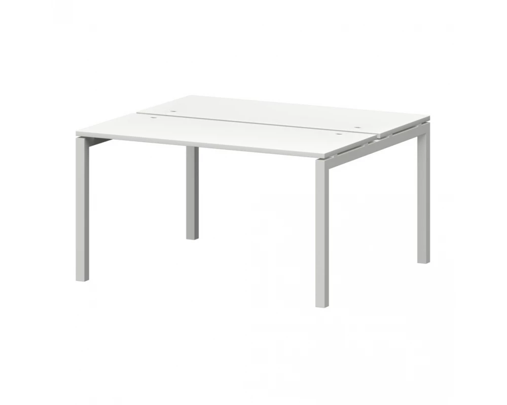 Бенч двойной на металлокаркасе СМС2-П-12К.120.Пр50 1200x1236x750 Смарт (pt)