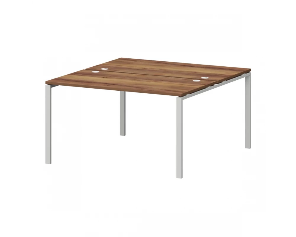 Бенч двойной на металлокаркасе СМС2-П-12К.149.Пр25 1200x1496x750 Смарт (pt)