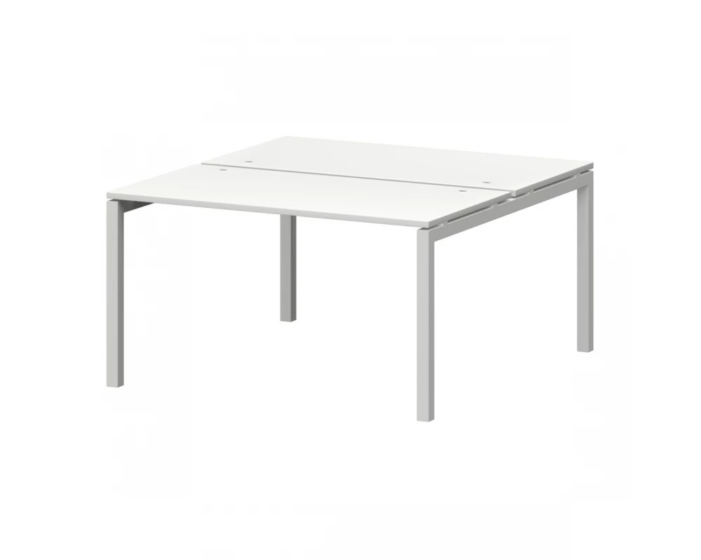 Бенч двойной на металлокаркасе СМС2-П-12К.149.Пр50 1200x1496x750 Смарт (pt)