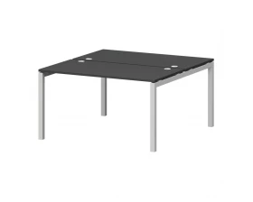 Бенч двойной на металлокаркасе СМС2-П-12К.149.Пр50 1200x1496x750 Смарт (pt) images