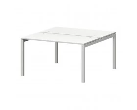 Бенч двойной на металлокаркасе СМС2-П-18К.149.Пр50 1800x1496x750 Смарт (pt) images