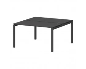 Бенч двойной на металлокаркасе СМС2-П-18К.149.Пр50 1800x1496x750 Смарт (pt) images