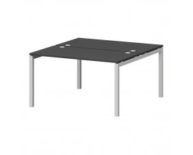 Бенч двойной на металлокаркасе СМС2-П-18К.149.Пр50 1800x1496x750 Смарт (pt) images