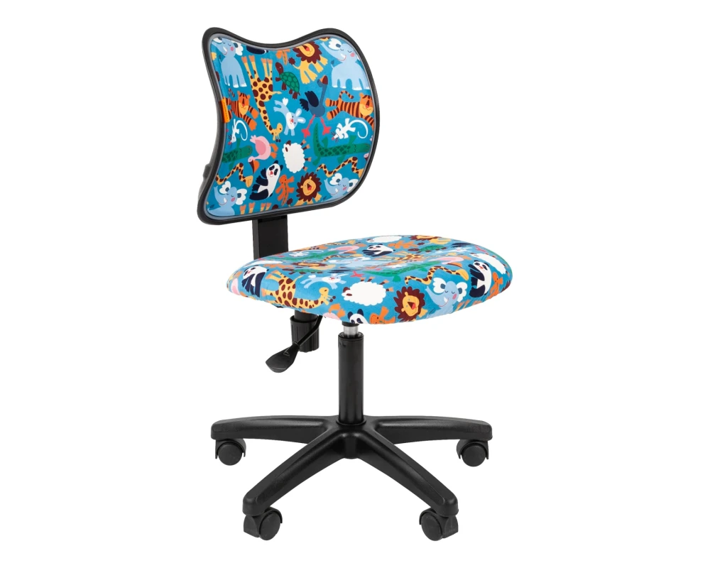 Кресло CHAIRMAN ТИН (Kids) 102 Черный пластик (black)