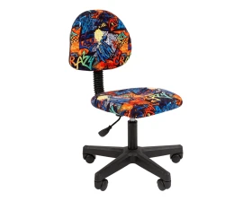 Кресло CHAIRMAN ТИН (Kids) 104 Черный пластик (black) images