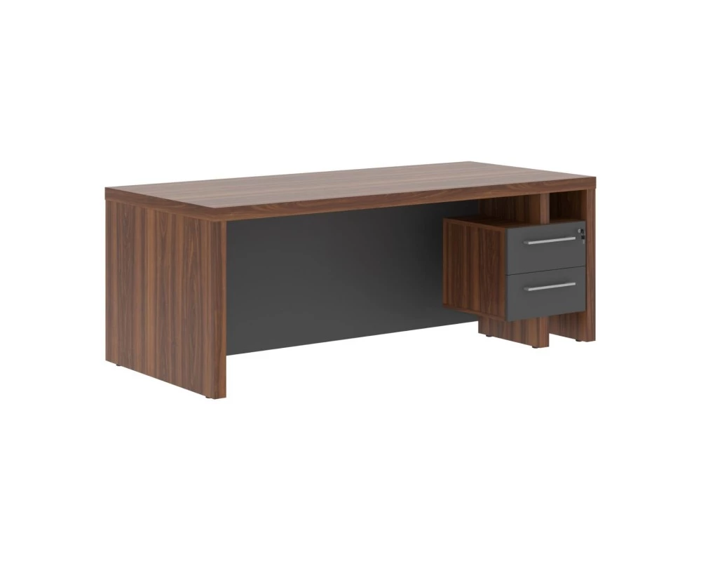 Стол руководителя с встроенной тумбой 2000х900х750 Zenn