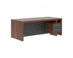 Стол руководителя с встроенной тумбой 2000х900х750 Zenn images