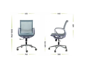 Кресло Йота М-805 GRAY CH images