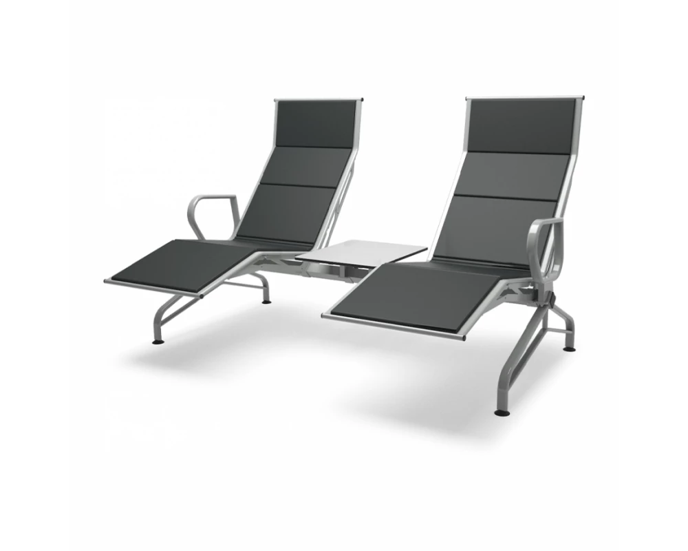 Многоместная секция Aero-шезлонг 2П со столиком