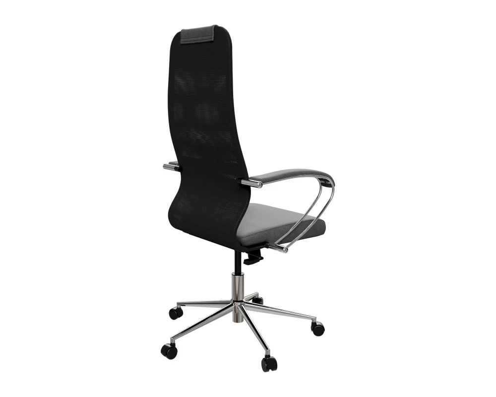 Кресло Sit 8 B1-9K - X2+Bahama (M09.B23.G18.W02) (Черный-Тем.серый)