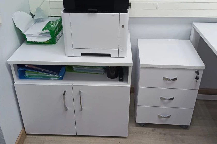 Тумба мобильная 432x460x611 Onix Direct фото в интерьере 1